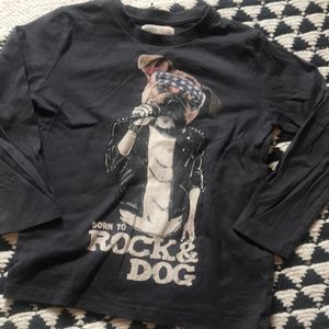 Zara Rock & Dog Long Sleeve Shirt